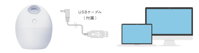 USBケーブル（付属）