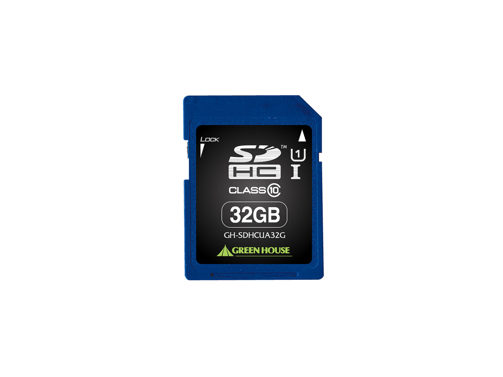 SDHC Memory Card GHSDHCUA Series GREENHOUSE