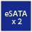 eSATAx2