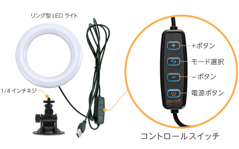 LEDリングライト