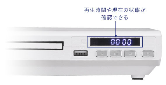 前面ディスプレイ搭載<