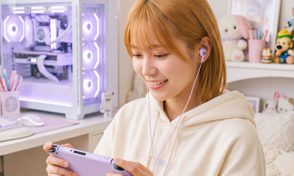 ゲームや動画視聴時でも、音ズレがないのでストレスなく楽しめます。