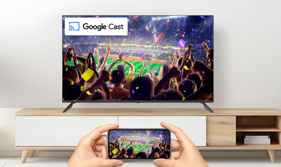 Google cast機能対応