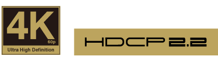 4K放送の視聴に必要なHDCP 2.2対応