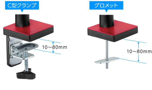 しっかり固定するから転倒に強い