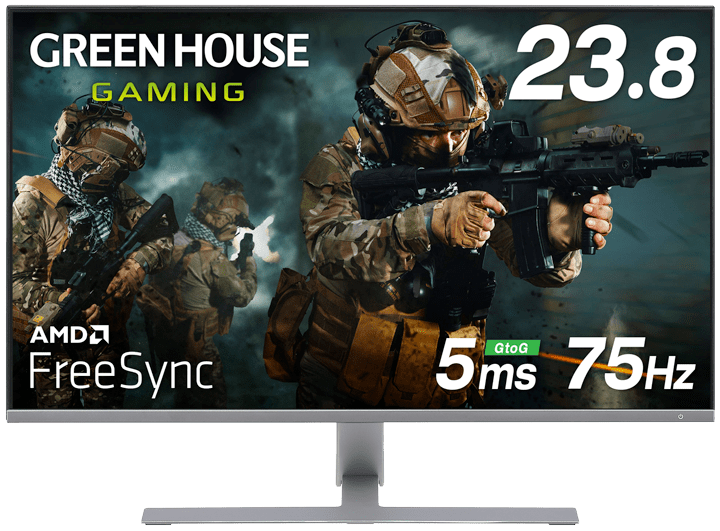 グリーンハウス 23.8型ワイドゲーミング液晶ディスプレイ