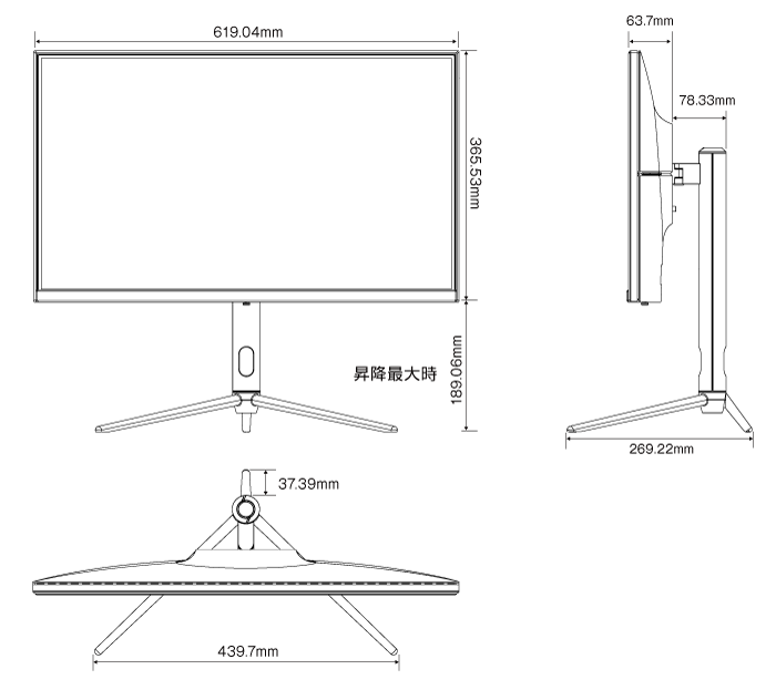 外形寸法図