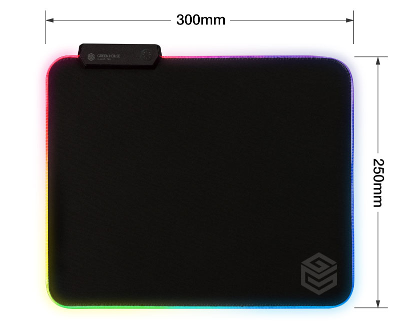 300×250mmの中型イルミネーションマウスパッド