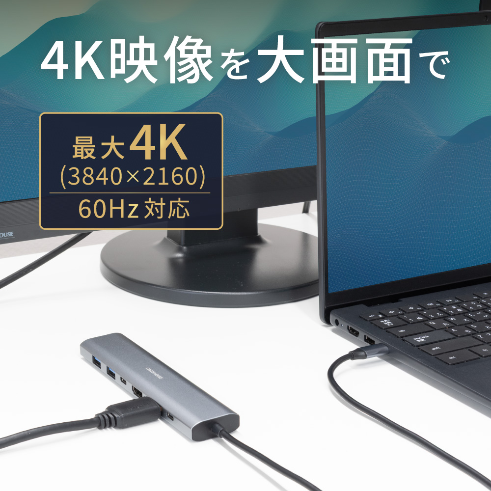 4K(60Hz)対応