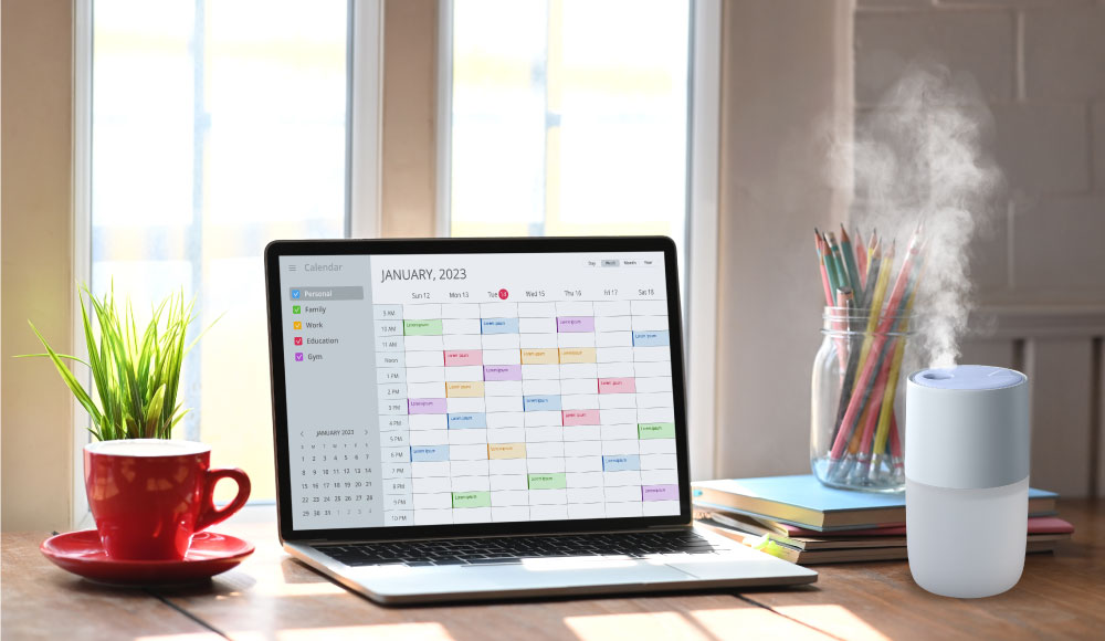 すぐにミストが出る超音波式