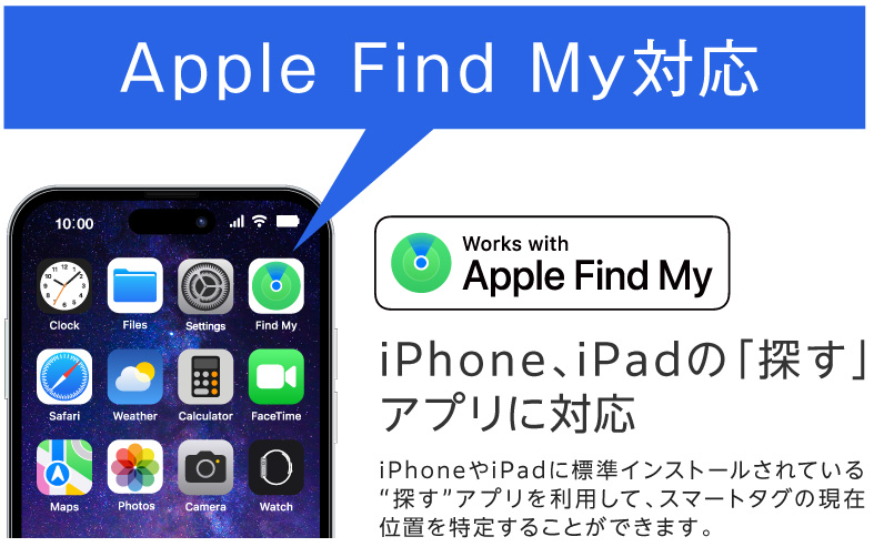 Apple Find My対応