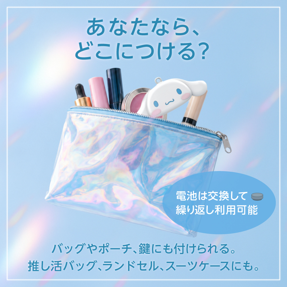 あなたなら、どこにつける?