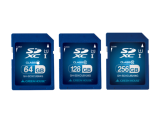 SDXCメモリーカード(64GB～) | GH-SDXCUBシリーズ | GREEN HOUSE 
