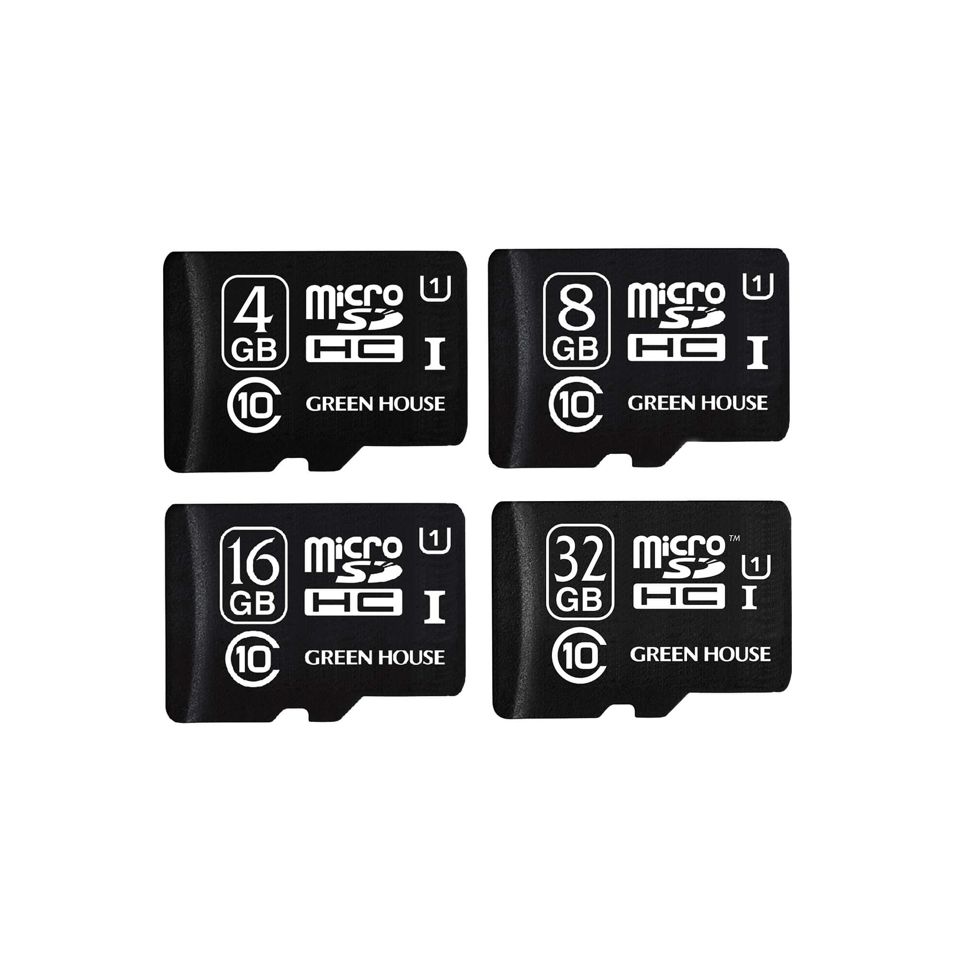 microSDHCカード(4GB～32GB), microSDHCカード(4GB～32GB) | GH-SDMRHCUBシリーズ | GREEN  HOUSE グリーンハウス