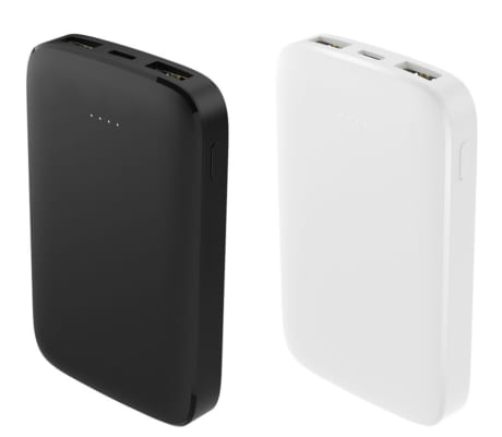 スマホをフル充電できる！<br>5,000mAh大容量モバイルバッテリー新発売