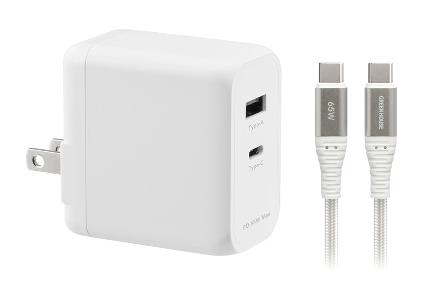 Greeon Norm II Plus ホワイト 充電ケーブル付き Greeon Norm II Plus ホワイト 充電ケーブル付き（GreenOn
