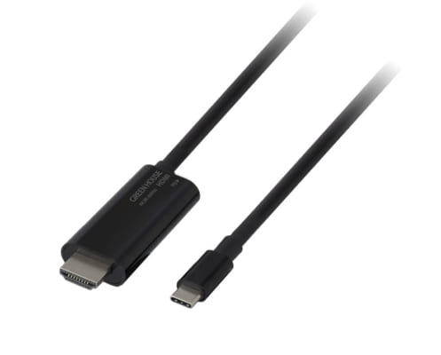 充電しながらスマホの画面をテレビなどの大画面に映す<br class="pc">USB Type-C-HDMIミラーリングケーブルを新発売！