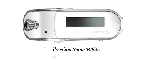 ご好評のデジタルオーディオ「Kana S」に冬季限定カラー『プレミアムスノーホワイト』が登場！