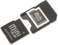 SDカードスロット搭載機器でminiSDカードが読める、「miniSDアダプタ」新発売！