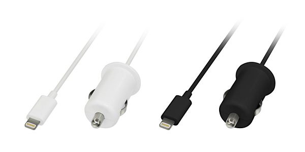 iPhone 5sを車のシガーソケットから充電できるシガーソケット充電アダプタが新発売!