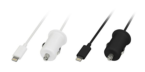 iPhone 5sやiPad Airを車のシガーソケットから充電できる高出力2.4Aのシガーソケット充電アダプタが新発売!