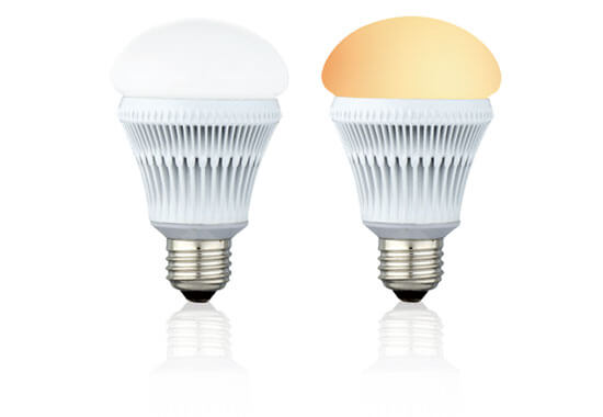 消費電力7.7W、60W相当のLED電球「ヒカリオ」2種類を新発売!