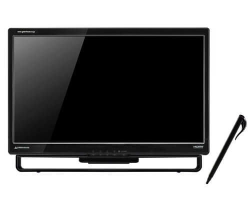 Webカメラ機能付き、DisplayPort搭載23.6型ワイドタッチパネル