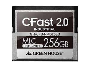 CFast 2.0の高速転送に対応したインダストリアル(工業用)CFast新発売！