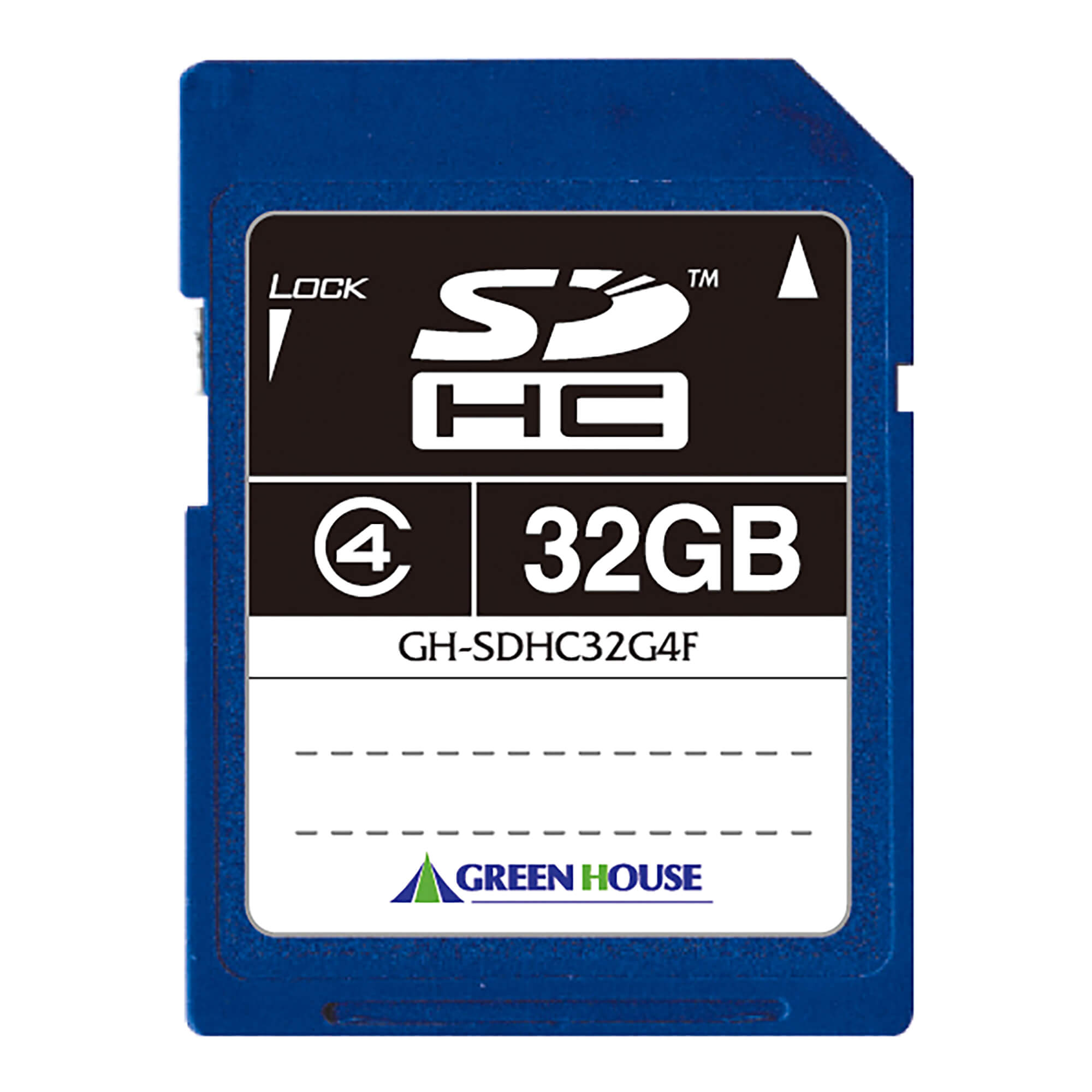 SDHCメモリーカード(4GB～32GB) | GH-SDHC*4Fシリーズ | GREEN HOUSE グリーンハウス