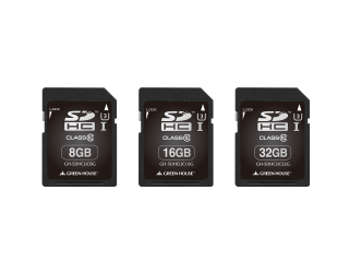 SDHCメモリーカード(4GB～32GB) | GH-SDHCUCシリーズ | GREEN HOUSE 
