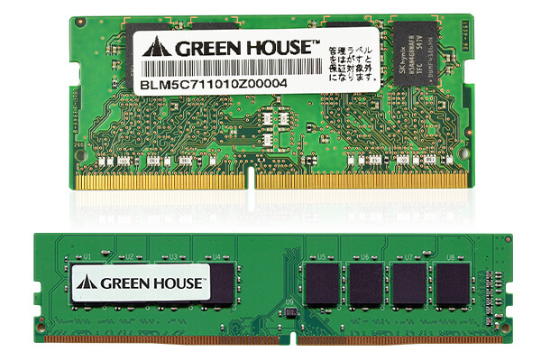 PC4-21300（DDR4 2666MHz）対応<br>ノートパソコン/デスクトップパソコン用メモリー新発売！