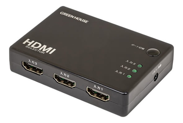 4K2K(60fps) HDCP2.2対応<br>3ポートHDMIセレクタ新発売！