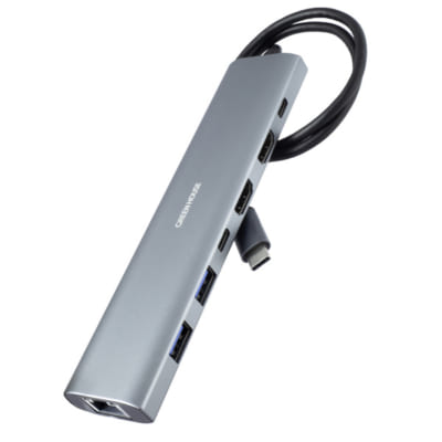 HDMI×2基＆有線LAN搭載！デスク環境を劇的に広げる<br>7in1 Type-C ドッキングステーション「GH-MHC7A-SV」新発売