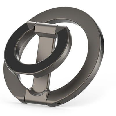 強力なマグネットでしっかり装着、<br class="pc">マグネット式スマホリングが新発売