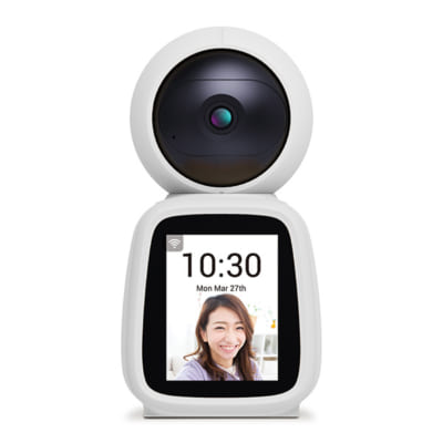 顔を見ながらお話しできる、<br class="pc">液晶画面搭載みまもりスマートカメラが新発売