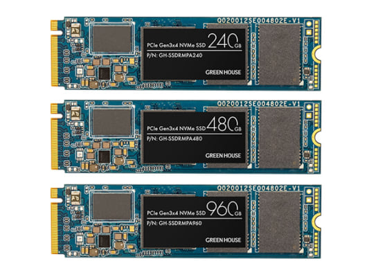 M.2 Type 2280対応、 240GB~960GBの高速内蔵SSD新発売！