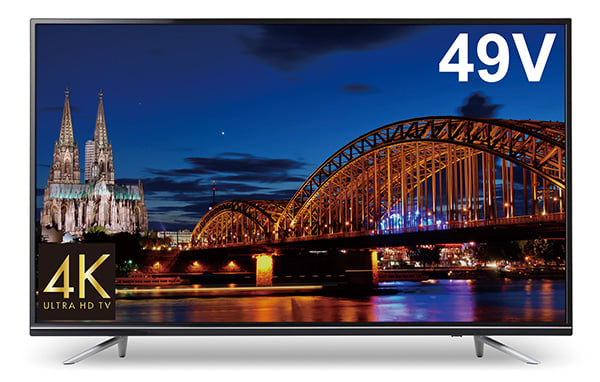 4K対応49型液晶テレビを新発売 ～ゲオショップ・ゲオマート限定で発売 ...