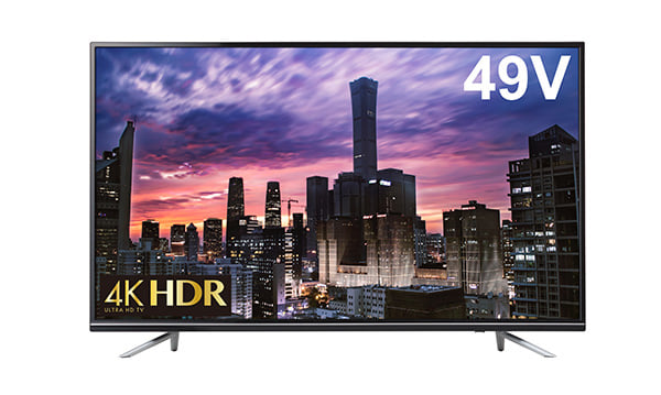 4K/HDR対応49型で49,800円！ <br>ゲオショップ・ゲオマート限定で<br class="sp">発売開始