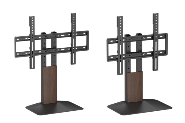 「テレビを置く」から「空間を飾る」へ<br>     家具のように馴染む、木目調スタンド新発売！